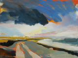 1109	Towards Eriskay	300x240mm	Oil on Board         SOLD